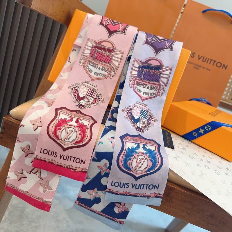 LV silk ribbon 8X120cm E040312